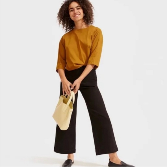 Everlane Denim - 17. Everlane high rise cropped straight leg jeans
